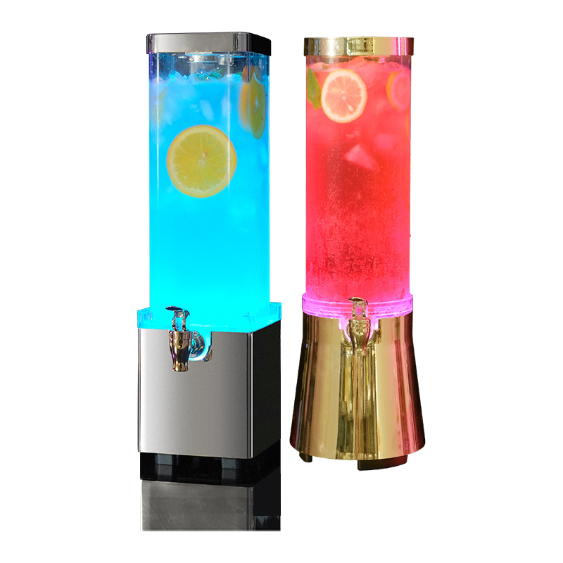 Wine Draft Beer - バー専用発光ワインキャノンファンタジーマスタースモールビール樽3Lビール樽（蛇口付き）、ネットで話題のドラフトビール樽