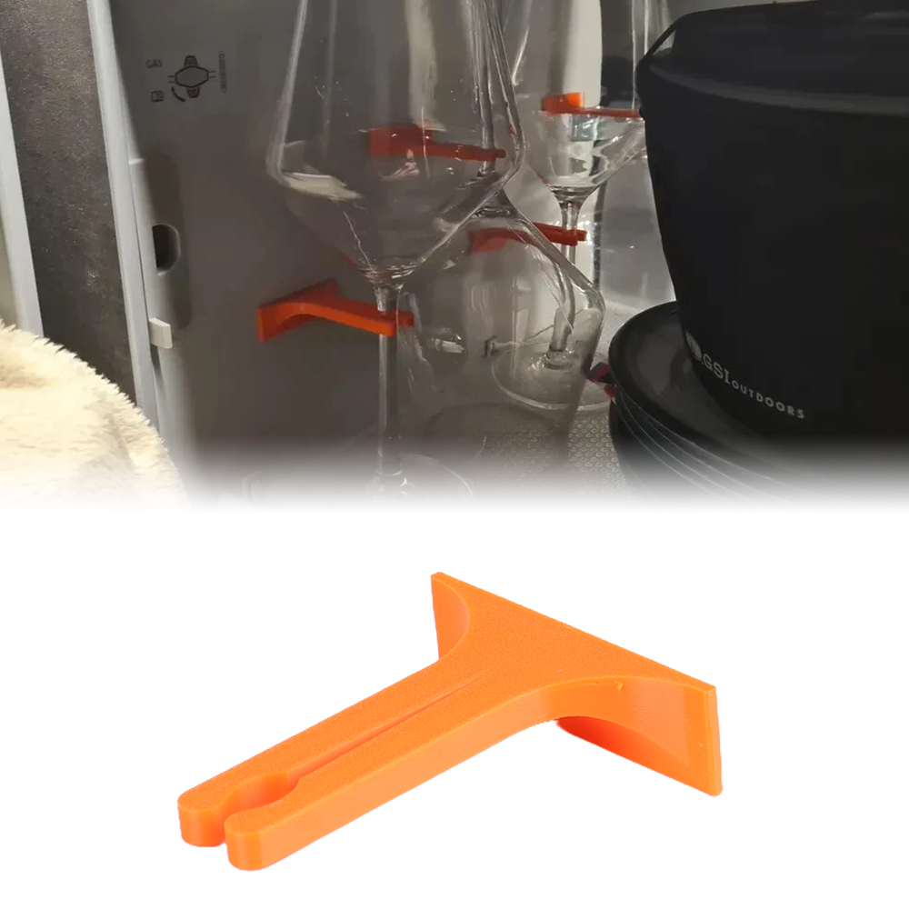 Wine & Beer Guayaquil - VWキャンピングカー用プラスチック製ワイン/グラスビールカップホルダー、キャンピングカー用ワイン/ビールグラスサポートホルダー