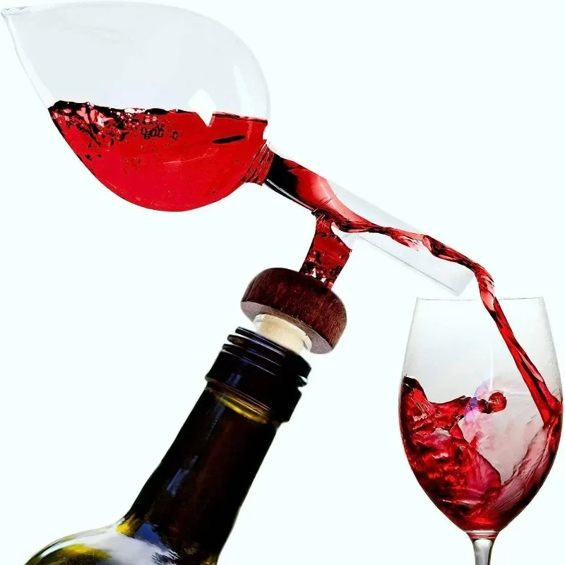 赤ワインボトル用注ぎ口、携帯式エアレーション装置、素早くワイ - Wine Aerator Pour のレビューと価格