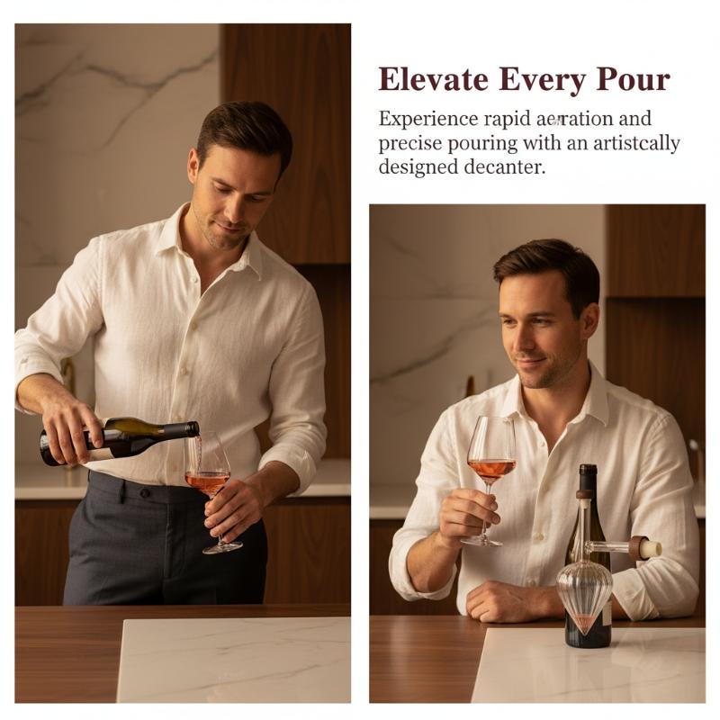 赤ワインエアレーター 透明ボトルポアラー 2種類の形状で簡単 - Wine Aerator Pour のレビューと価格