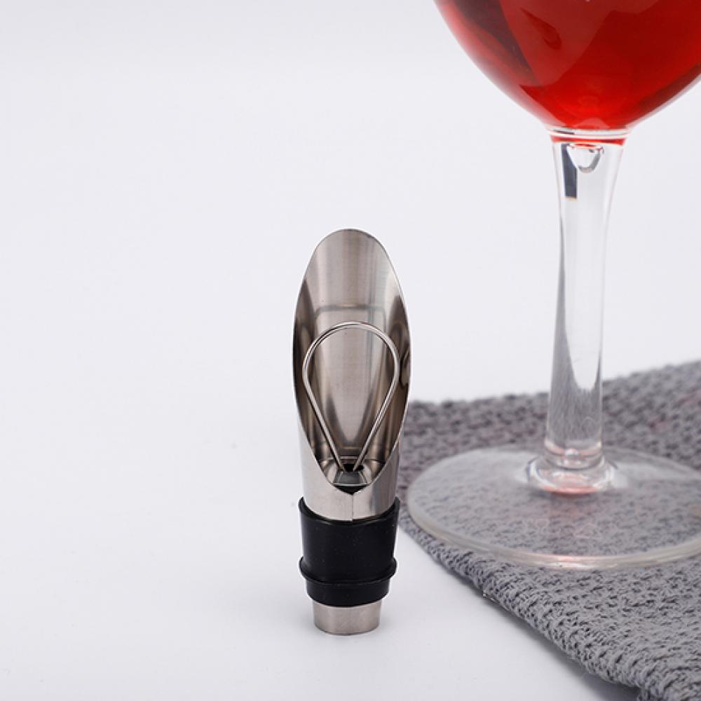 ステンレス製のクラシックなステンレス製ボトル,注ぎ口,縦型, - Wine Aerator Pour のレビューと価格