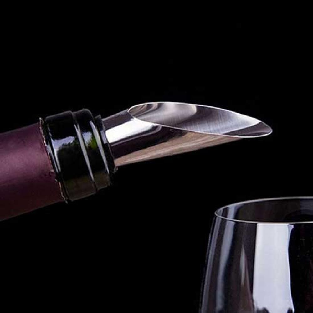 ステンレス製のクラシックなステンレス製ボトル,注ぎ口,縦型, - Wine Aerator Pour のレビューと価格